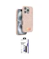 ieg™ iPhone 16 Pro Max Kılıf Vadi Klasik Serisi - Siyah Bilvis 3X AR Hayalet Cam Ekran Koruyucu