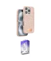 ieg™ iPhone 16 Pro Max Kılıf Vadi Klasik Serisi - Siyah Bilvis 5in1 3D Magic Cam Ekran Koruyucu