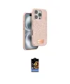 ieg™ iPhone 16 Pro Max Kılıf Vadi Klasik Serisi - Siyah Buffer Hayalet Cam Ekran Koruyucu