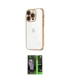 ieg™ iPhone 16 Pro Max Kılıf Vadi Minimal - Şeffaf 360 Full Body Arka Koruyucu