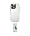 ieg™ iPhone 16 Pro Max Kılıf Vadi Minimal - Şeffaf Pasifik Cam Ekran Koruyucu