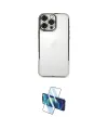 ieg™ iPhone 16 Pro Max Kılıf Vadi Minimal - Siyah 3D Antistatik Seramik Nano Ekran Koruyucu