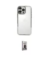 ieg™ iPhone 16 Pro Max Kılıf Vadi Minimal - Siyah Bilvis Hayalet Cam Ekran Koruyucu