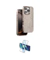 ieg™ iPhone 16 Pro Max Kılıf Vadi Özel Seri - Siyah 3D Antistatik Cam Ekran Koruyucu