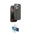 ieg™ iPhone 16 Pro Max Kılıf Vadi Özel Seri - Siyah 3D Antistatik Seramik Nano Ekran Koruyucu
