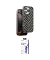 ieg™ iPhone 16 Pro Max Kılıf Vadi Özel Seri - Siyah Bilvis 3X AR HD Cam Ekran Koruyucu