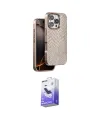 ieg™ iPhone 16 Pro Max Kılıf Vadi Özel Seri - Siyah Bilvis 5in1 5D Magic Hayalet Cam Ekran Koruyucu