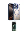 ieg™ iPhone 16 Pro Max Kılıf Yadigar Asil Koleksiyonu - Siyah 360 Mat Full Body Arka Koruyucu
