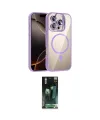 ieg™ iPhone 16 Pro Max Kılıf Yadigar Asil Koleksiyonu - Siyah 360 Mat Full Body Arka Koruyucu