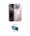 ieg™ iPhone 16 Pro Max Kılıf Yadigar Asil Koleksiyonu - Siyah 3D Antistatik Seramik Nano Ekran Koruyucu