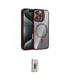 ieg™ iPhone 16 Pro Max Kılıf Yadigar Asil Koleksiyonu - Siyah Bilvis 3D Cam Ekran Koruyucu