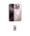 ieg™ iPhone 16 Pro Max Kılıf Yadigar Asil Koleksiyonu - Siyah Bilvis 3D Cam Ekran Koruyucu