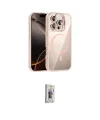 ieg™ iPhone 16 Pro Max Kılıf Yadigar Asil Koleksiyonu - Siyah Bilvis 3D Cam Ekran Koruyucu