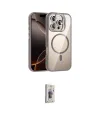 ieg™ iPhone 16 Pro Max Kılıf Yadigar Asil Koleksiyonu - Siyah Bilvis 3D Cam Ekran Koruyucu