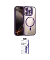 ieg™ iPhone 16 Pro Max Kılıf Yadigar Asil Koleksiyonu - Siyah Bilvis 3X AR HD Cam Ekran Koruyucu