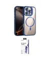 ieg™ iPhone 16 Pro Max Kılıf Yadigar Asil Koleksiyonu - Siyah Bilvis 3X AR HD Cam Ekran Koruyucu