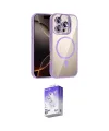 ieg™ iPhone 16 Pro Max Kılıf Yadigar Asil Koleksiyonu - Siyah Bilvis 5in1 3D Magic Cam Ekran Koruyucu