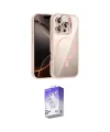 ieg™ iPhone 16 Pro Max Kılıf Yadigar Asil Koleksiyonu - Siyah Bilvis 5in1 3D Magic Cam Ekran Koruyucu