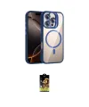 ieg™ iPhone 16 Pro Max Kılıf Yadigar Asil Koleksiyonu - Siyah Buffer Cam Ekran Koruyucu
