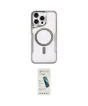 ieg™ iPhone 16 Pro Max Kılıf Yadigar Klasik Özel Seri - Şeffaf Pasifik Cam Ekran Koruyucu