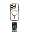 ieg™ iPhone 16 Pro Max Kılıf Yadigar Klasik Özel Seri - Siyah 360 Mat Full Body Arka Koruyucu