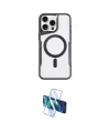 ieg™ iPhone 16 Pro Max Kılıf Yadigar Klasik Özel Seri - Siyah 3D Antistatik Seramik Nano Ekran Koruyucu