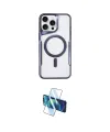 ieg™ iPhone 16 Pro Max Kılıf Yadigar Klasik Özel Seri - Siyah 3D Antistatik Seramik Nano Ekran Koruyucu