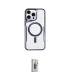ieg™ iPhone 16 Pro Max Kılıf Yadigar Klasik Özel Seri - Siyah Bilvis 3D Cam Ekran Koruyucu