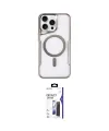 ieg™ iPhone 16 Pro Max Kılıf Yadigar Klasik Özel Seri - Siyah Bilvis 3X AR Hayalet Cam Ekran Koruyucu