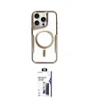 ieg™ iPhone 16 Pro Max Kılıf Yadigar Klasik Özel Seri - Siyah Bilvis 3X AR Hayalet Cam Ekran Koruyucu