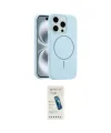 ieg™ iPhone 16 Pro Max Kılıf Yankı Form Serisi - Şeffaf Pasifik Cam Ekran Koruyucu