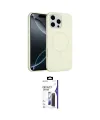 ieg™ iPhone 16 Pro Max Kılıf Yankı Form Serisi - Siyah Bilvis 3X AR Hayalet Cam Ekran Koruyucu