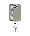 ieg™ iPhone 16 Pro Max Kılıf Yankı Form Serisi - Siyah Bilvis 3X AR HD Cam Ekran Koruyucu