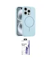 ieg™ iPhone 16 Pro Max Kılıf Yankı Form Serisi - Siyah Bilvis 3X AR HD Cam Ekran Koruyucu
