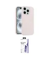 ieg™ iPhone 16 Pro Max Kılıf Yankı Form Serisi - Siyah Bilvis 3X AR HD Cam Ekran Koruyucu