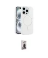 ieg™ iPhone 16 Pro Max Kılıf Yankı Form Serisi - Siyah Bilvis Hayalet Cam Ekran Koruyucu
