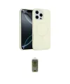 ieg™ iPhone 16 Pro Max Kılıf Yankı Form Serisi - Siyah Joko Magic 5D Hayalet Cam