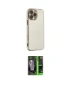 ieg™ iPhone 16 Pro Max Kılıf Yankı Serisi - Şeffaf 360 Full Body Arka Koruyucu