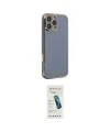 ieg™ iPhone 16 Pro Max Kılıf Yankı Serisi - Şeffaf Pasifik Cam Ekran Koruyucu