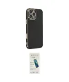 ieg™ iPhone 16 Pro Max Kılıf Yankı Serisi - Şeffaf Pasifik Cam Ekran Koruyucu