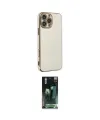 ieg™ iPhone 16 Pro Max Kılıf Yankı Serisi - Siyah 360 Mat Full Body Arka Koruyucu