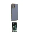 ieg™ iPhone 16 Pro Max Kılıf Yankı Serisi - Siyah 360 Mat Full Body Arka Koruyucu