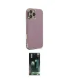 ieg™ iPhone 16 Pro Max Kılıf Yankı Serisi - Siyah 360 Mat Full Body Arka Koruyucu
