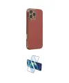 ieg™ iPhone 16 Pro Max Kılıf Yankı Serisi - Siyah 3D Antistatik Cam Ekran Koruyucu