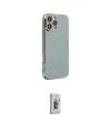 ieg™ iPhone 16 Pro Max Kılıf Yankı Serisi - Siyah Bilvis 3D Cam Ekran Koruyucu