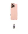ieg™ iPhone 16 Pro Max Kılıf Yankı Serisi - Siyah Bilvis 3D Cam Ekran Koruyucu