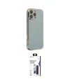 ieg™ iPhone 16 Pro Max Kılıf Yankı Serisi - Siyah Bilvis 3X AR Hayalet Cam Ekran Koruyucu