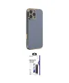 ieg™ iPhone 16 Pro Max Kılıf Yankı Serisi - Siyah Bilvis 3X AR Hayalet Cam Ekran Koruyucu