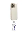 ieg™ iPhone 16 Pro Max Kılıf Yankı Serisi - Siyah Bilvis 3X AR HD Cam Ekran Koruyucu