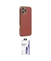 ieg™ iPhone 16 Pro Max Kılıf Yankı Serisi - Siyah Bilvis 3X AR HD Cam Ekran Koruyucu